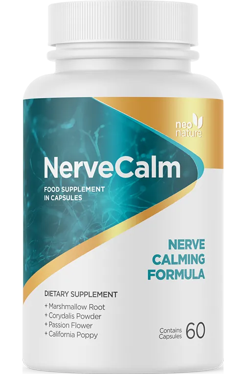 Nerve Calm is a natural nerve support formula designed to help reduce burning, tingling, and numbness by restoring the nutrients your nerves need.