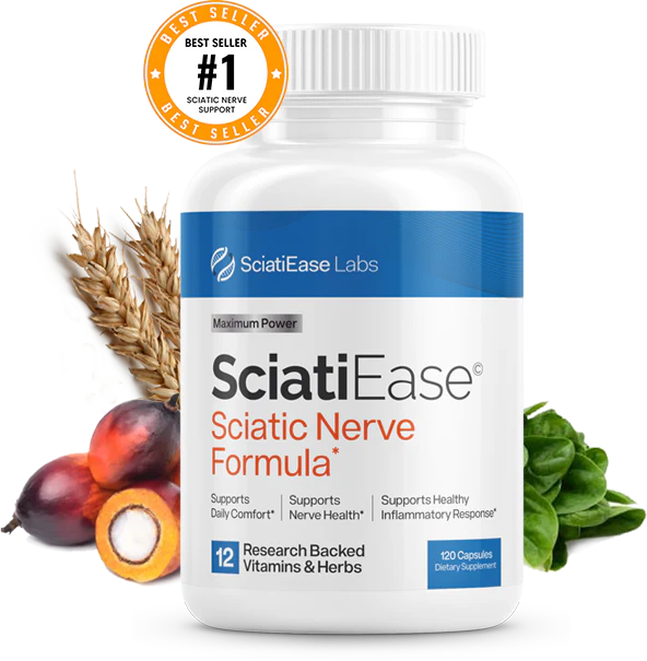 SciatiEase was specifically formulated with 5 clinically tested ingredients that work in synergy to provide complete support for your sciatic nerve