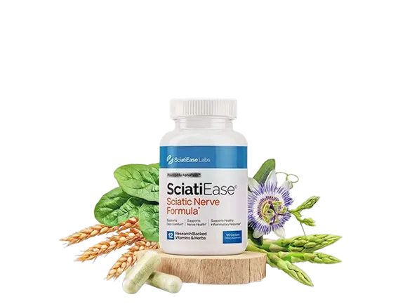 SciatiEase was specifically formulated with 5 clinically tested ingredients that work in synergy to provide complete support for your sciatic nerve